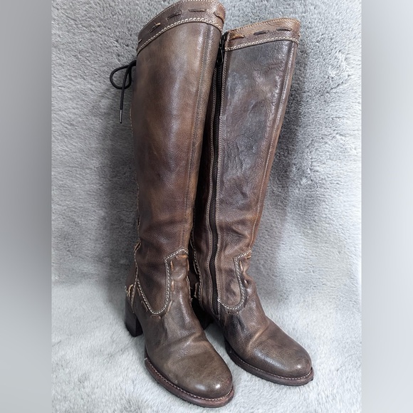 BED|STU Shoes - Bedstu: Cobbler Series leather, knee-high boots👢